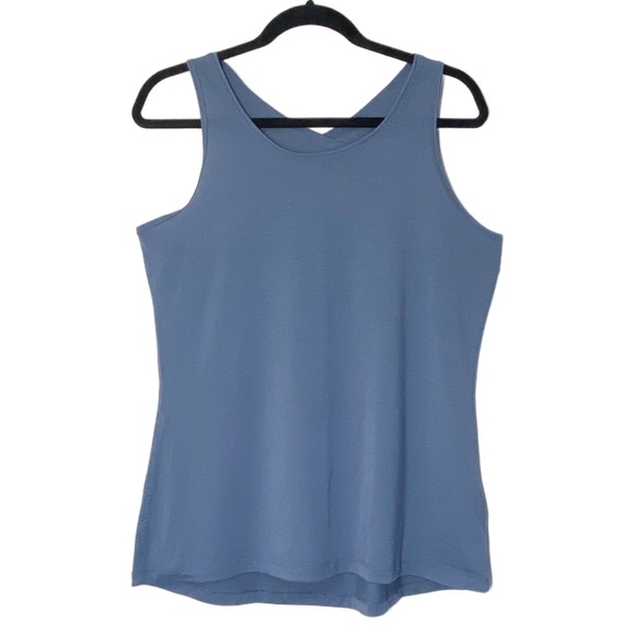 Danskin Now Workout Tank Top Criss Cross Back L - Picture 1 of 7